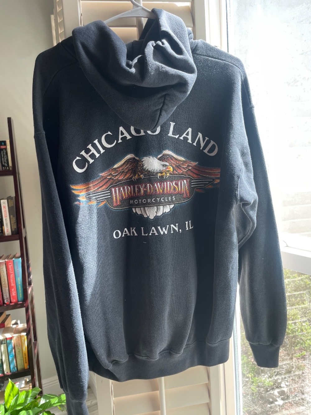 Harley Davidson Charcoal Gray Hoodie